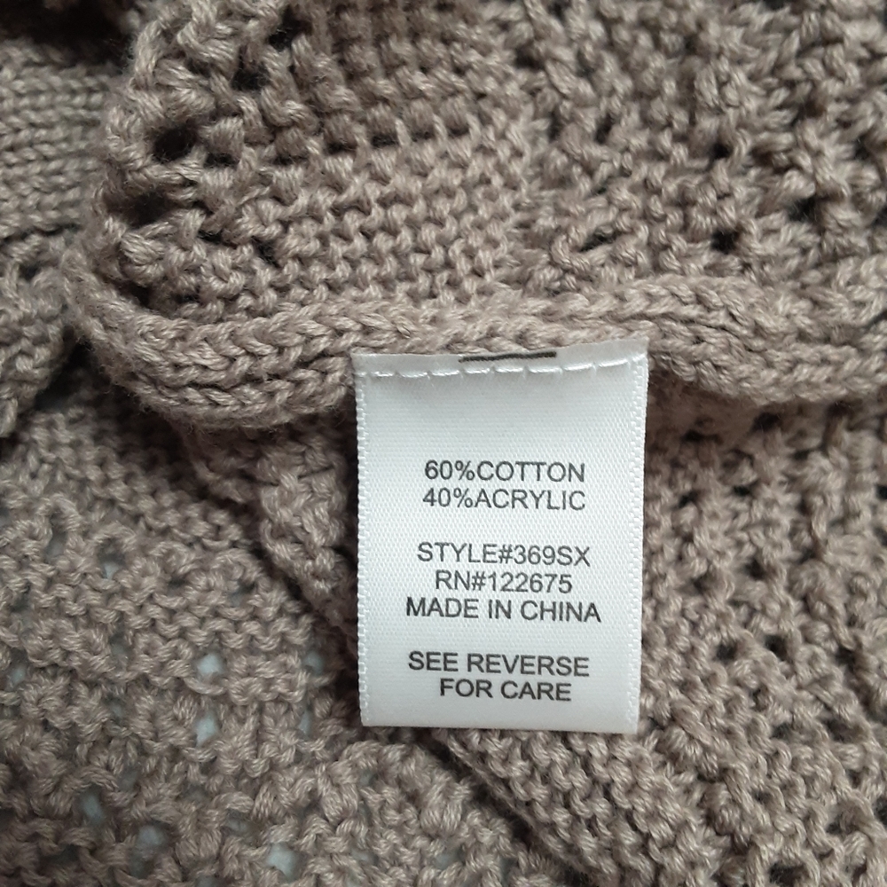 Lety & Me Hooded Sweater Womens Large - Picture 10 of 10